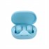 A6s Tws Earphones Wireless Bluetooth compatible Headset Stereo Fone Sports Earbuds Compatible For Xiaomi Huawei Iphone blue