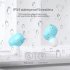 A6s Tws Earphones Wireless Bluetooth compatible Headset Stereo Fone Sports Earbuds Compatible For Xiaomi Huawei Iphone pink