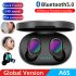 A6s Tws Headset Touch control Mini Wireless Bluetooth compatible Headphones Hands free Calling Binaural Sports Earbuds White