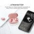 A6s Tws Headset Wireless Bluetooth compatible Earphones Sports Stereo Music Earbuds Compatible For Xiaomi Huawei Iphone pink