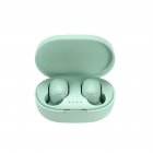 A6s Wireless Bluetooth Headset Stereo Headset Sport Earbuds Microphone With Charging Box green