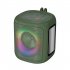 A80 Portable Bluetooth Speaker Rgb Light Subwoofer Outdoor Wireless Small Audio black