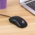 A869 Gaming Mouse With 7 Bright Colors Backlit Wired 3200DPI Mice Optical Professional Gaming Mouse For PC Laptop Desktop Notebook A869B Black Colorful Luminous