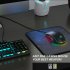 A869 Gaming Mouse With 7 Bright Colors Backlit Wired 3200DPI Mice Optical Professional Gaming Mouse For PC Laptop Desktop Notebook A869 White Colorful Luminous