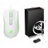 A869 Gaming Mouse With 7 Bright Colors Backlit Wired 3200DPI Mice Optical Professional Gaming Mouse For PC Laptop Desktop Notebook A869 White Colorful Luminous