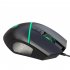 A876 Wired Gaming Mouse 6400 DPI Adjustable Gaming Mice With Colorful Backlit For Computers PC Laptops A876 Black