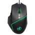 A876 Wired Gaming Mouse 6400 DPI Adjustable Gaming Mice With Colorful Backlit For Computers PC Laptops A876 Black
