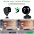 A9 Camera 1080p Hd Wifi Camera Wireless Surveillance Cam Infrared Night Vision Home Security Camcorder black