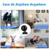 A9 Camera 1080p Hd Wifi Camera Wireless Surveillance Cam Infrared Night Vision Home Security Camcorder black