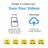 A9 Camera 1080p Hd Wifi Camera Wireless Surveillance Cam Infrared Night Vision Home Security Camcorder black