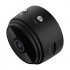 A9 Night  Vision  Camera Mini Wireless 360   Rotation Motion Night  Vision  Camcorder white