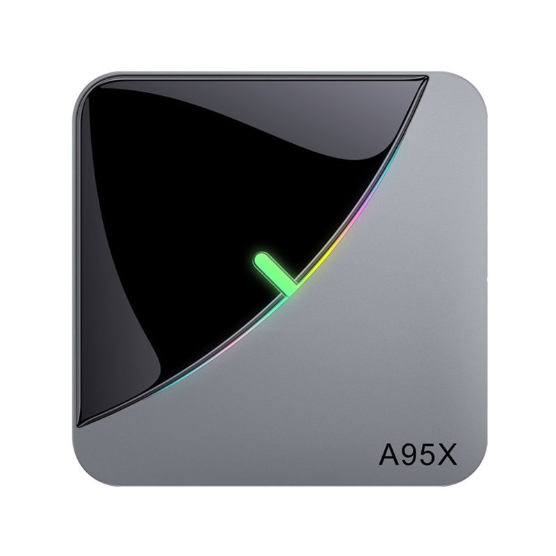A95X F3 Air 8K RGB Light TV Box Android 9.0 Amlogic S905X3 4GB 64GB Wifi 4K Netflix Smart TV BOX Android 9 A95X-F3 Gray + black_2GB + 16GB