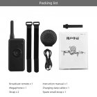 ABS Megaphone PRO High-altitude Amplifier Remote Walkie-talkie Accessories for DJI Yu 2  black
