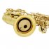 ABS Saxophone Mute Dampener Silencer for Alto Sax Saxophone Professional Musical Instrument Parts Accessories Silver