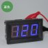 AC 220V 2 wire Voltage Meter Head LED Digital Voltmeter with Reverse Polarity Protection Red light