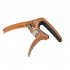 AC 30Guitar Capo Free Clamping Force Adjustment Capo for Folk Guitar and Electric Guitar Wood color