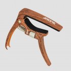AC 30Guitar Capo Free Clamping Force Adjustment Capo for Folk Guitar and Electric Guitar Wood color