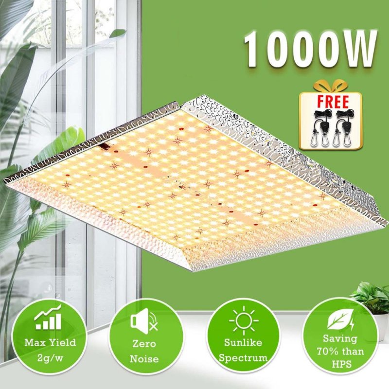 AC85-265V 1000W Led Plant Growth Hydroponic Indoor Vegetables And Flowers Full Spectrum Lamp  Australian regulations