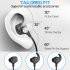 ACEKOOL Magnetic Wireless Bluetooth 4 1 In ear Earbuds Built in Mic Noise Cancelling Water resistant Sports Earphones Secure Fit for Sports Running Gym 