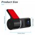ADAS USB DVR Camera 150   Wide Angle Dash Cam Loop Recording Automatic Recording Car Driving Recorder with 32G Card