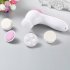 AE 8782 5 in 1 Electric Face Cleansing Brush Tools Spot Blackhead Cleaner Face Clean Instrument