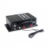 AK380 Digital Amplifier V5 0 HiFi FM Audio Amplifier For Karaoke Home Theater Sound System Subwoofer Speaker black