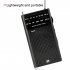 AM FM Radio Battery Operated Portable Pocket Radio Telescopic Antenna Radios Player For Senior Home Walking White