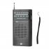 AM FM Radio Battery Operated Portable Pocket Radio Telescopic Antenna Radios Player For Senior Home Walking White