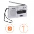 AM FM Radio Battery Operated Portable Pocket Radio Longest Lasting Best Reception Multi function Speaker 2 Band Radio With Telescopic Antenna For Senior Home si