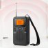 AM FM Radio Battery Operated Portable Pocket Radio With Telescopic Antenna Lanyard Screen Radios Player Best Reception Mini FM AM Radio Receiver For Senior Home