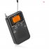 AM FM Radio Battery Operated Portable Pocket Radio With Telescopic Antenna Lanyard Screen Radios Player Best Reception Mini FM AM Radio Receiver For Senior Home