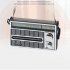 AM FM SW Radio with Telescopic Antenna Knob Adjustment Radio Speaker Battery Operated Portable Radio Player Mini Radio