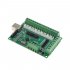 AM9587 DL45 5 Axis USB MACH3 CNC Wiring Board 100KHz Motion Controller Driver  green