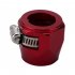 AN4 AN6 AN8 AN10 AN12 Car Hose Finisher Clamp Radiator Modified Fuel Pipe Clip Buckle Red AN6