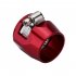AN4 AN6 AN8 AN10 AN12 Car Hose Finisher Clamp Radiator Modified Fuel Pipe Clip Buckle Red AN6