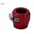 AN4 AN6 AN8 AN10 AN12 Car Hose Finisher Clamp Radiator Modified Fuel Pipe Clip Buckle Red AN8