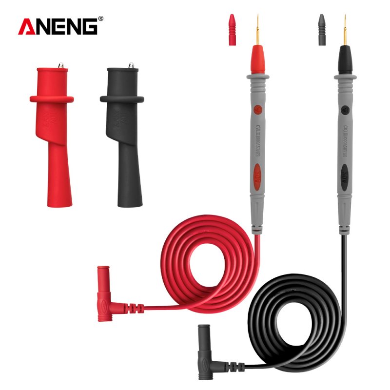 ANENG 1Pair Thin Tip Needle Multimeter Universal Digital  PT1032 1000V 20A