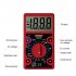 ANENG AN8206 Mini Digital Multimeter Electronic Multi Meter Red