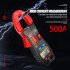 ANENG CM80 Digital Clamp Meter 4000 Counts AC DC Voltage AC Current NCV Multi function Automatic Range Universal Meter CM80 Red