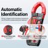 ANENG CM81 Digital Clamp Meter 6000 Counts AC DC Voltage AC Current NCV Multi function Automatic Range Universal Meter CM81 red