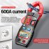 ANENG CM81 Digital Clamp Meter 6000 Counts AC DC Voltage AC Current NCV Multi function Automatic Range Universal Meter CM81 red