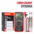 ANENG DT9205A Digital Multimeter 1999 Counts High precision Multi function AC DC Voltage Current Tester red
