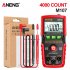 ANENG M107 Digital Multimeter 0 500V 0 2A 4000 Counts Lcd Backlit Tester Red