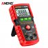 ANENG M107 Digital Multimeter 0 500V 0 2A 4000 Counts Lcd Backlit Tester Red