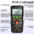 ANENG M108 Digital Multimeter 4000 Counts 0 500V 0 2A High Precision Auto ranging Current Voltage Tester Black