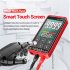 ANENG Smart Multimeter 9999 Counts Anti burning Auto ranging Rechargeable Digital Multimeter Tester red 621A
