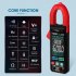 ANENG St211 Digital Clamp Meter 6000 Counts Multimeter Dc ac Voltage Current Tester Red