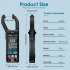 ANENG St211 Digital Clamp Meter 6000 Counts Multimeter Dc ac Voltage Current Tester Black