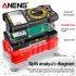 ANENG Sz19 Digital Multimeter 6000 Counts Tester Manual Range False Detection Reminder with Ncv Sound Light Alarm Red