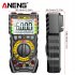 ANENG Sz19 Digital Multimeter 6000 Counts Tester Manual Range False Detection Reminder with Ncv Sound Light Alarm Black